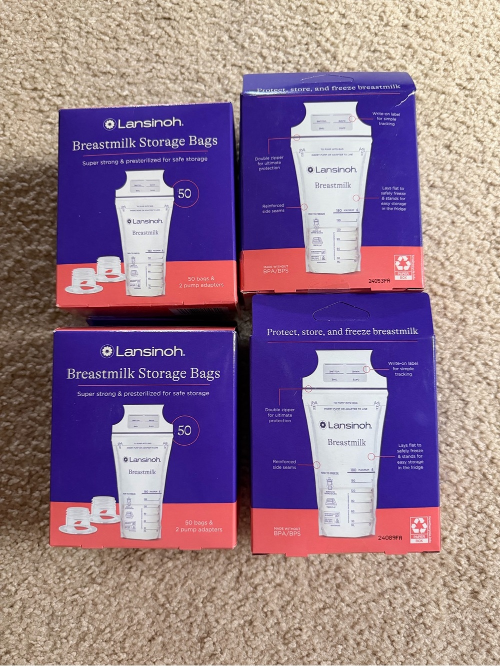 Lansinoh milk storage bags